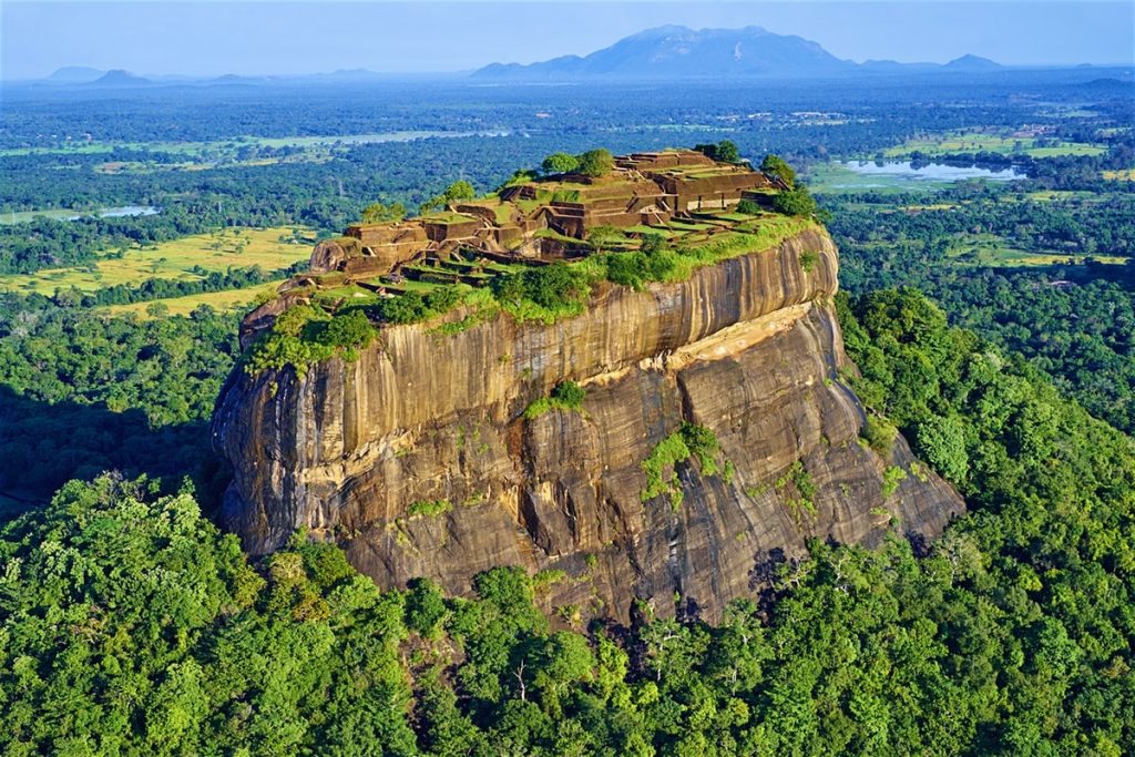 Sigiriya Rock Fortress built during the 5th century by King Kashyapa.